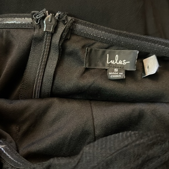 NWOT Regal Behavior Black Tulle Strapless Maxi Dress - Picture 7 of 7